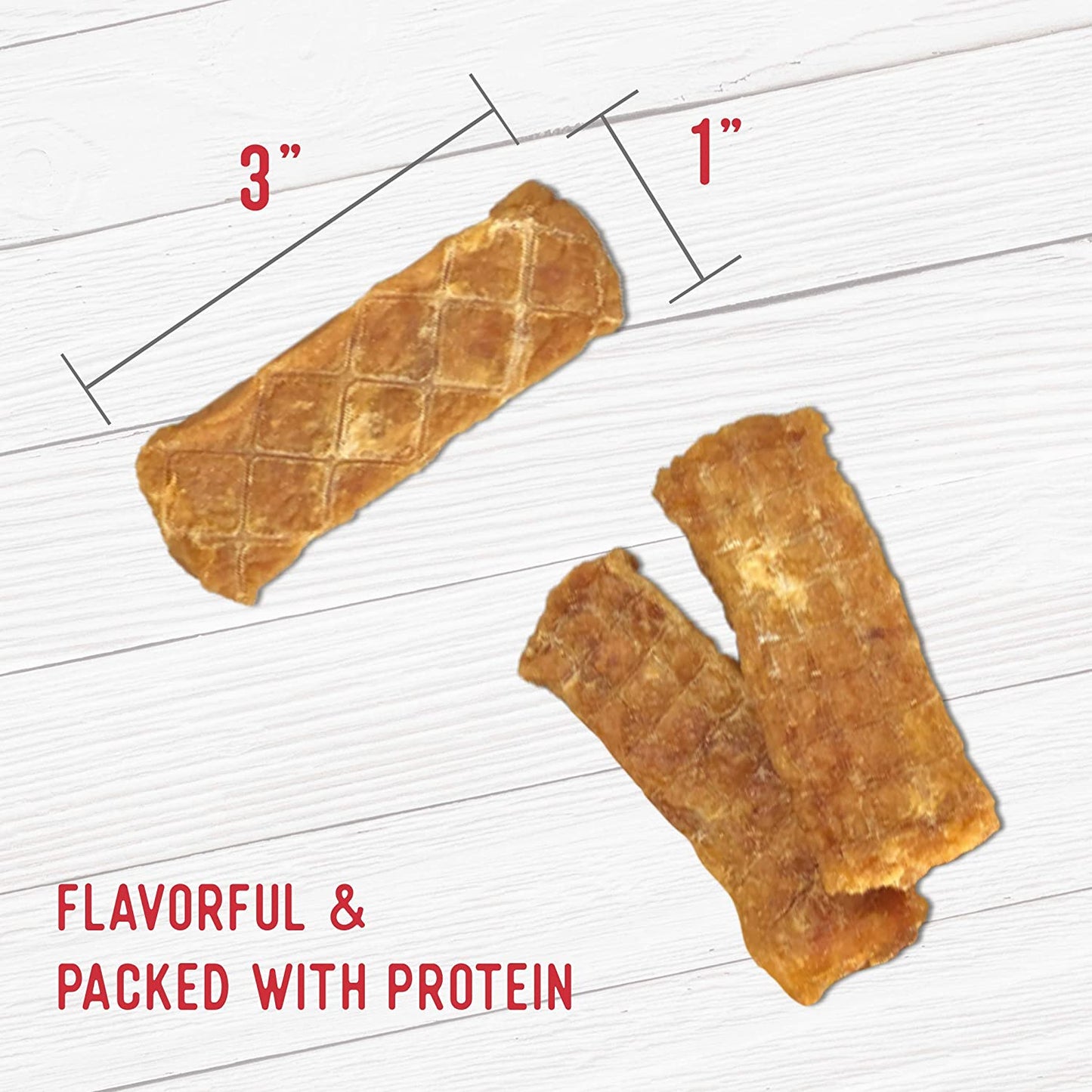 Dogs Love Chicken Jerky Dog Treats – Premium USA-Raised Lean Chicken, 2-Ingredient, High-Protein & Grain-Free, 3 lb Bag