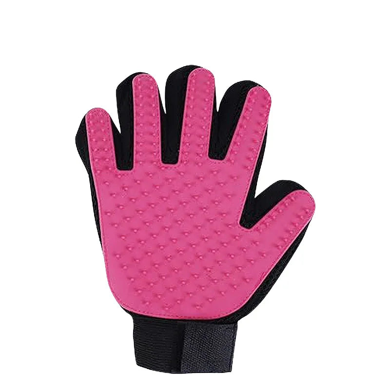 Pet Grooming Glove – Deshedding Brush & Massage Tool for Cats & Dogs