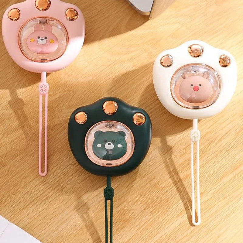 Rechargeable Cat Paw Hand Warmer – 1200mAh Portable USB Heater