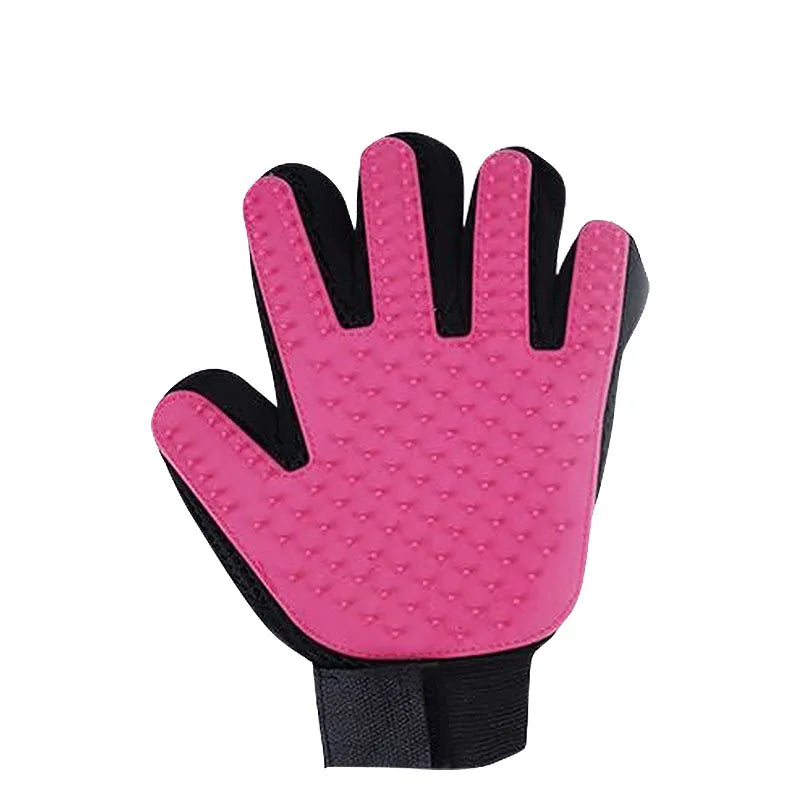 Pet Grooming Glove – Deshedding Brush & Massage Tool for Cats & Dogs