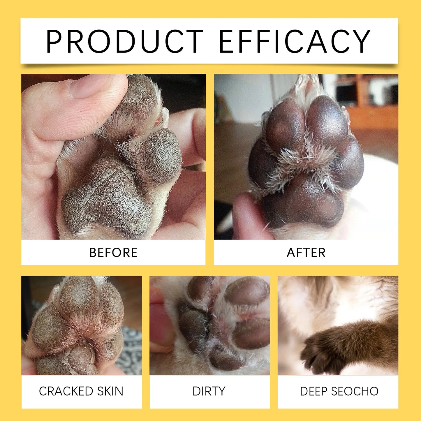 Pet Paw Balm Stick – Moisturizing & Protective Care for Dogs & Cats