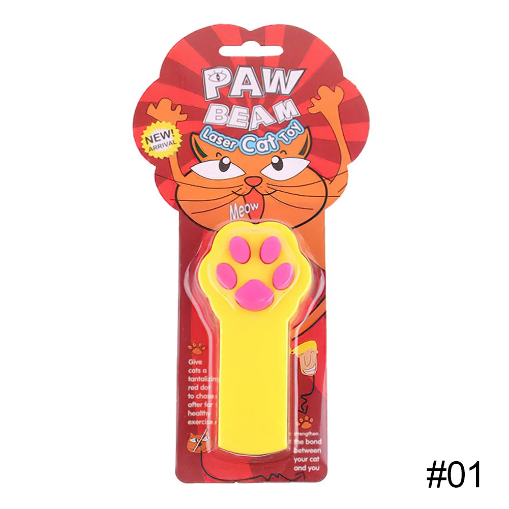 Cat Laser Pointer Toy – Interactive LED Light Pen for Cats & Dogs, Durable ABS, Long-Range Red Beam, Fun Pet Training & Play Stick (Batteries Not Included)