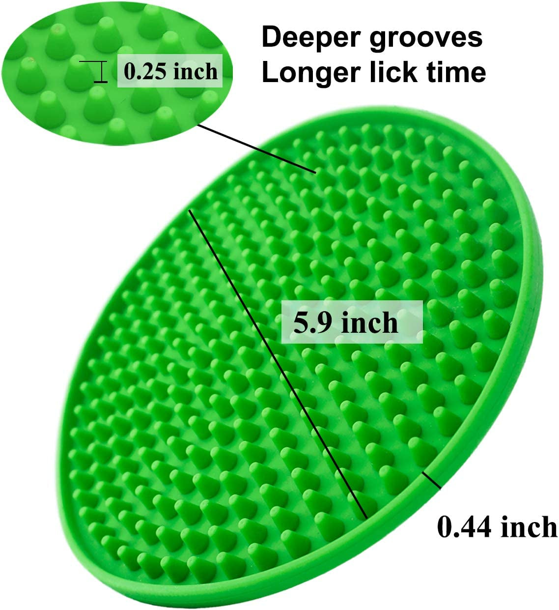 Dog Lick Mat with Suction Cups – Slow Feeder & Bath Distraction Pad