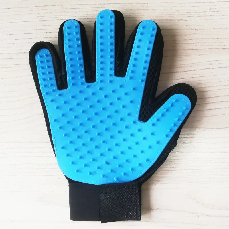 Pet Grooming Glove – Deshedding Brush & Massage Tool for Cats & Dogs