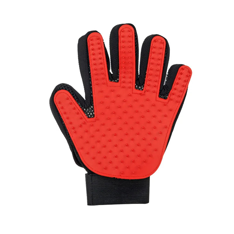 Pet Grooming Glove – Deshedding Brush & Massage Tool for Cats & Dogs