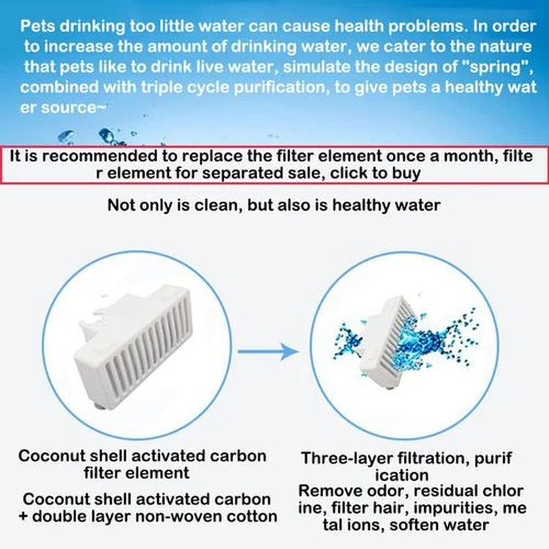 Automatic Swan-Shaped Pet Water Fountain – 2.34L Electric Drinking Dispenser