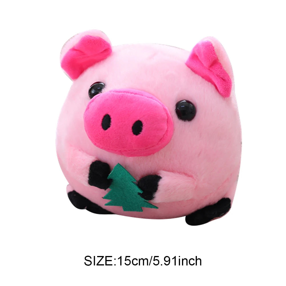 Interactive Plush Dog Toy – Self-Moving Bouncing Ball with Sound & Bite-Resistant Design