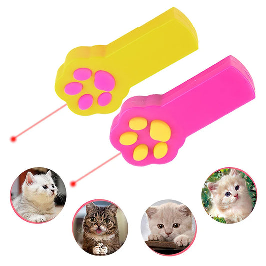 Cat Laser Pointer Toy – Interactive LED Light Pen for Cats & Dogs, Durable ABS, Long-Range Red Beam, Fun Pet Training & Play Stick (Batteries Not Included)