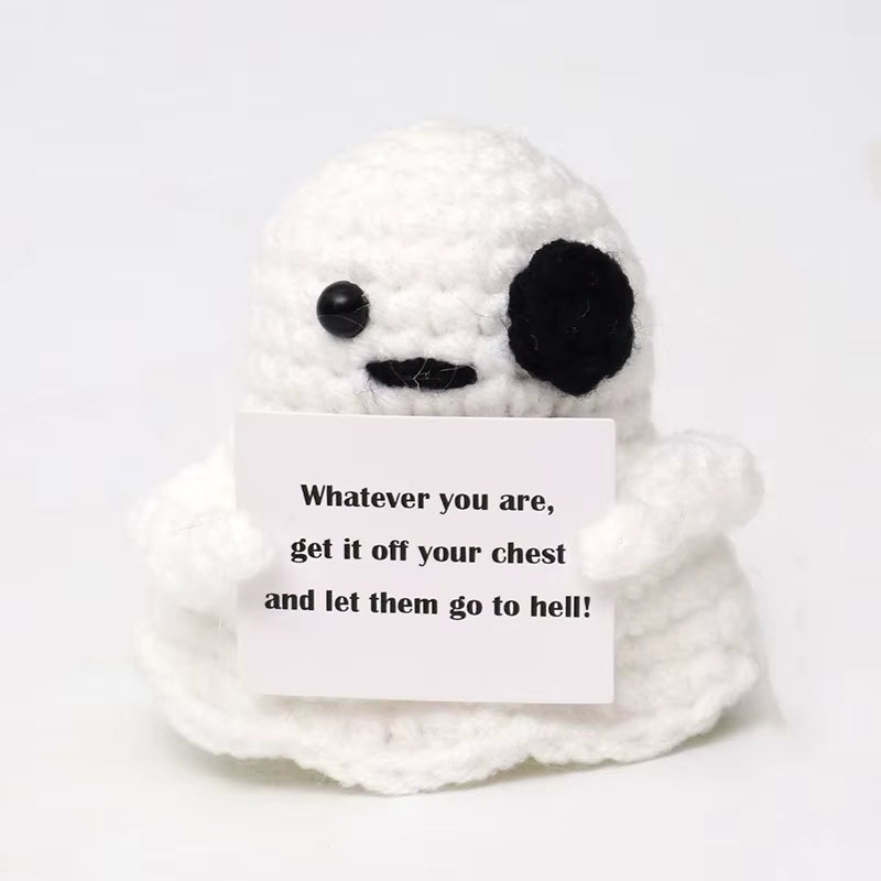 Handmade Crochet Potato Doll – Cute Mini Plush Ornament Gift