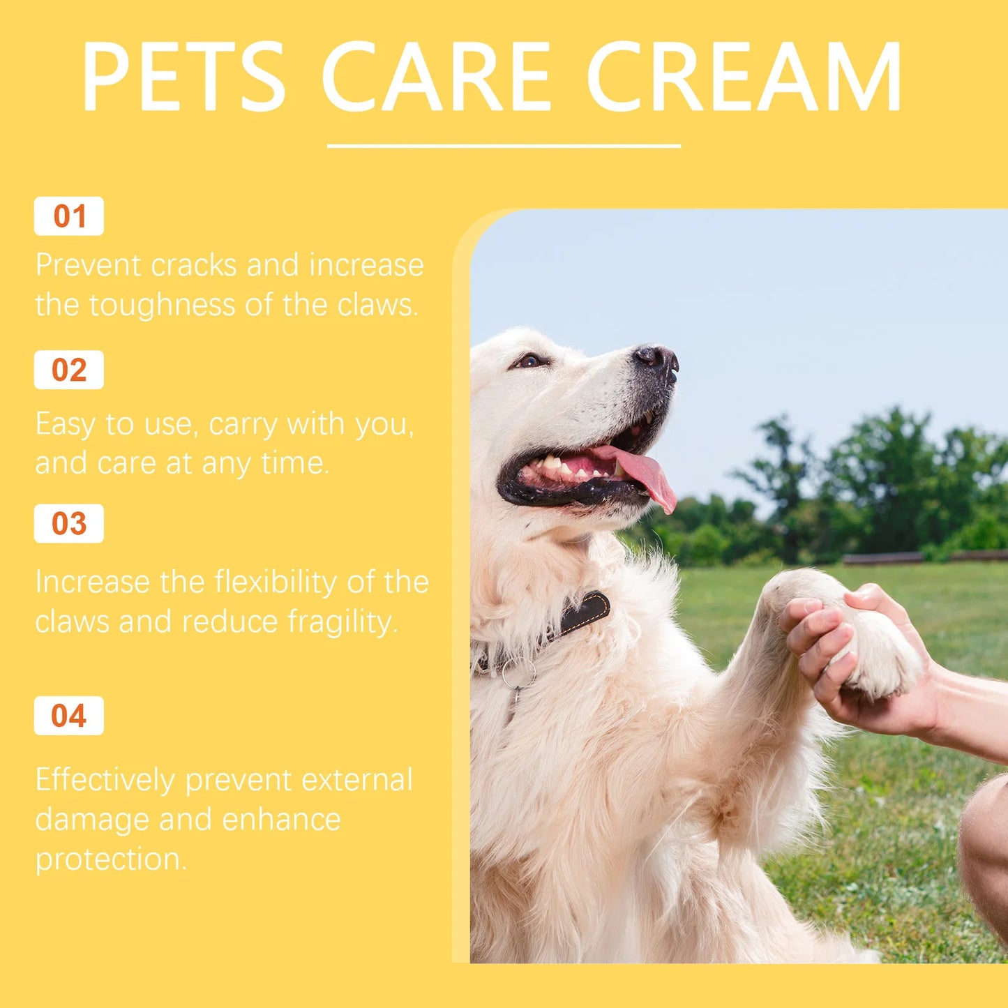 Pet Paw Balm Stick – Moisturizing & Protective Care for Dogs & Cats