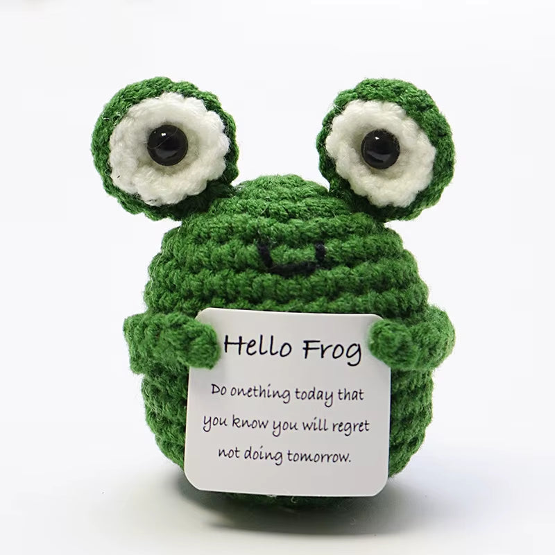 Handmade Crochet Potato Doll – Cute Mini Plush Ornament Gift