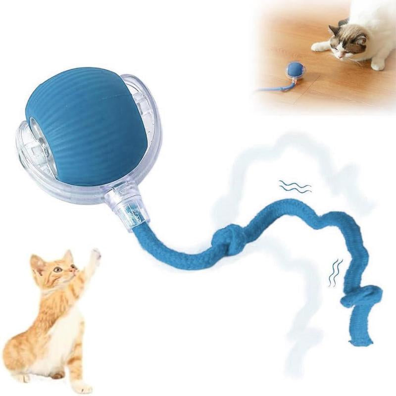 Interactive Cat Toy Ball – Automatic Rolling Motion-Sensor Pet Toy for Indoor Cats & Dogs (7cm)