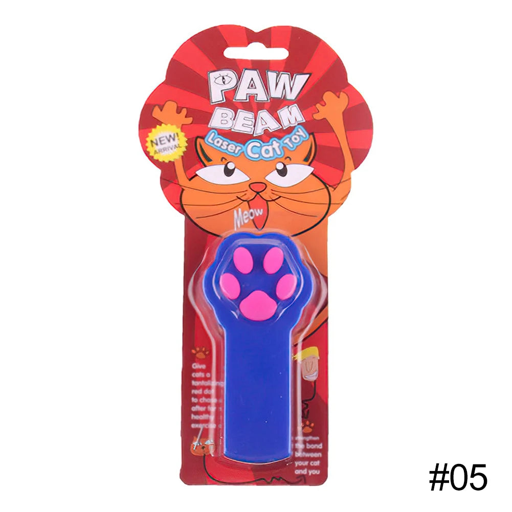 Cat Laser Pointer Toy – Interactive LED Light Pen for Cats & Dogs, Durable ABS, Long-Range Red Beam, Fun Pet Training & Play Stick (Batteries Not Included)
