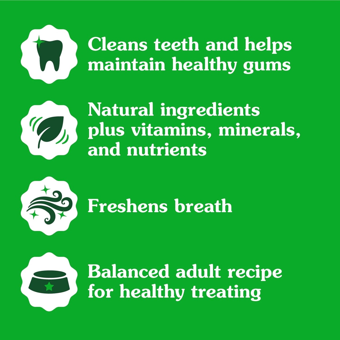Greenies Original Large Dental Dog Treats – 54 oz Pack (34 Chews) – VOHC Approved Oral Care