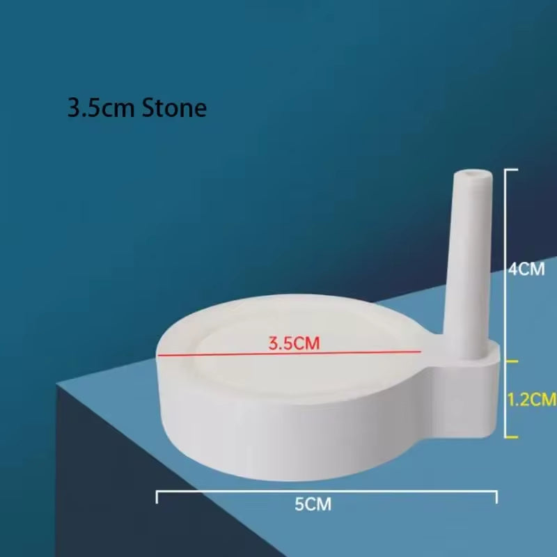 Aquarium Air Stone Oxygen Aerator – 35/50/80/100mm for Fish Tanks & Ponds