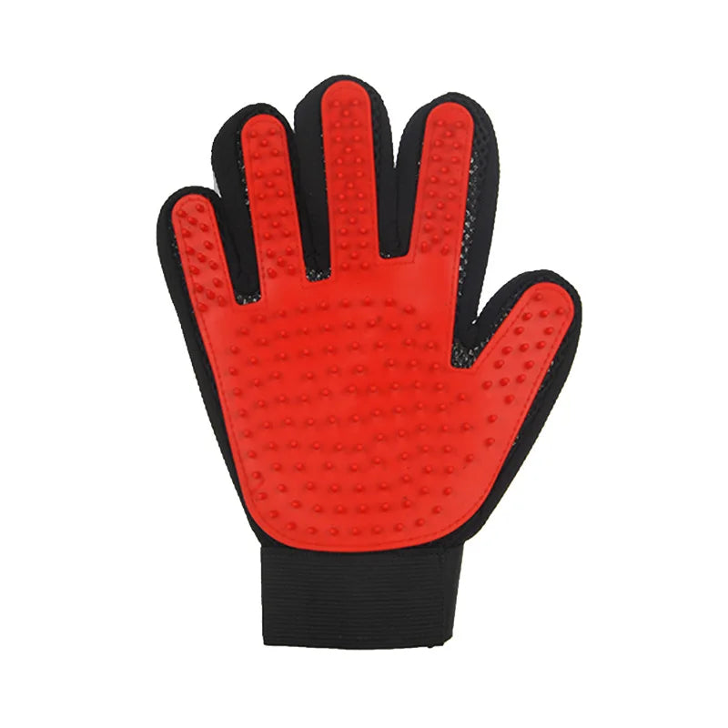 Pet Grooming Glove – Deshedding Brush & Massage Tool for Cats & Dogs