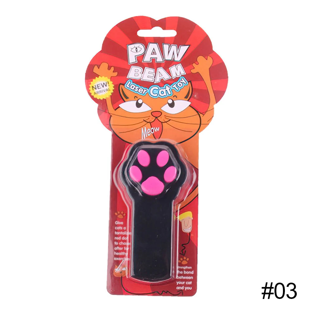 Cat Laser Pointer Toy – Interactive LED Light Pen for Cats & Dogs, Durable ABS, Long-Range Red Beam, Fun Pet Training & Play Stick (Batteries Not Included)