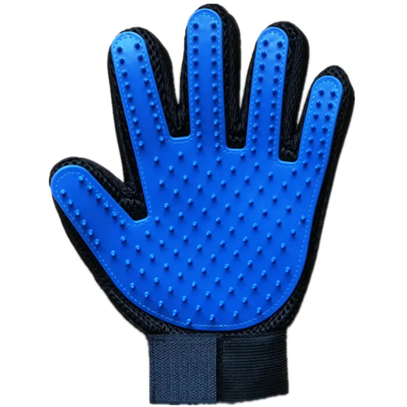 Pet Grooming Glove – Deshedding Brush & Massage Tool for Cats & Dogs