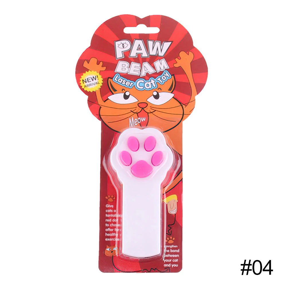 Cat Laser Pointer Toy – Interactive LED Light Pen for Cats & Dogs, Durable ABS, Long-Range Red Beam, Fun Pet Training & Play Stick (Batteries Not Included)