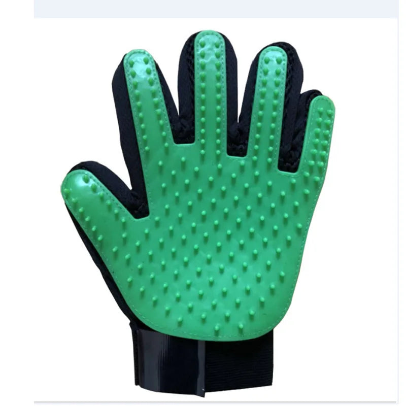 Pet Grooming Glove – Deshedding Brush & Massage Tool for Cats & Dogs