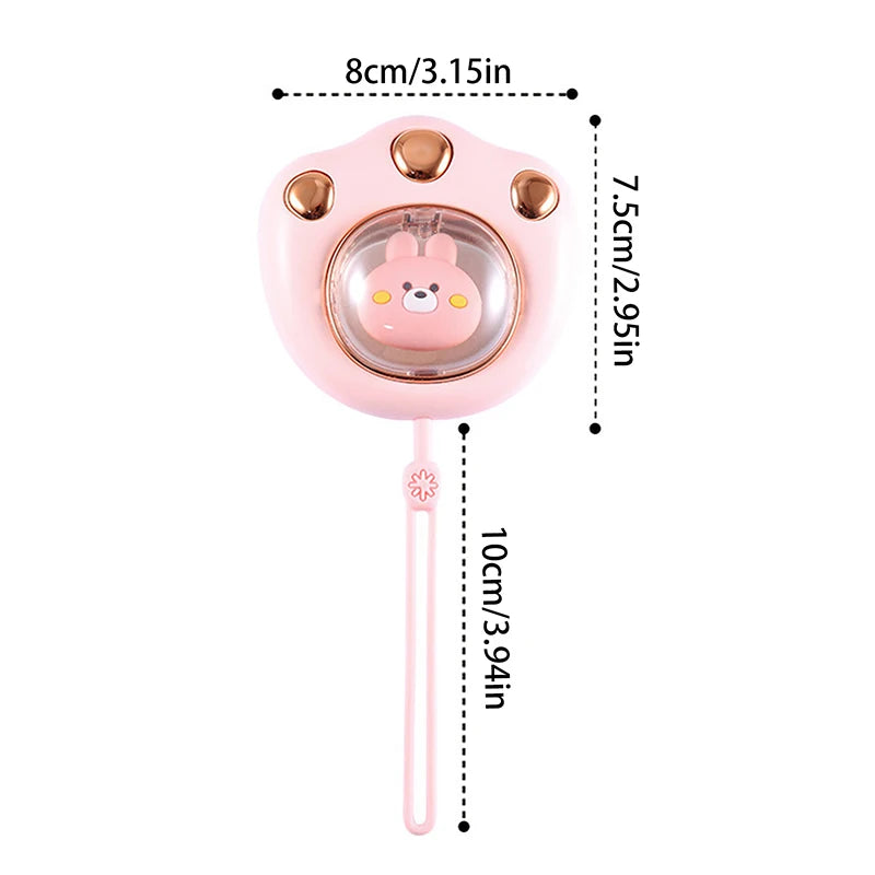 Rechargeable Cat Paw Hand Warmer – 1200mAh Portable USB Heater