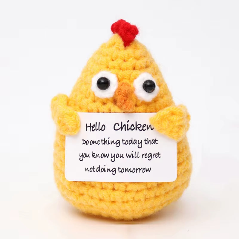 Handmade Crochet Potato Doll – Cute Mini Plush Ornament Gift