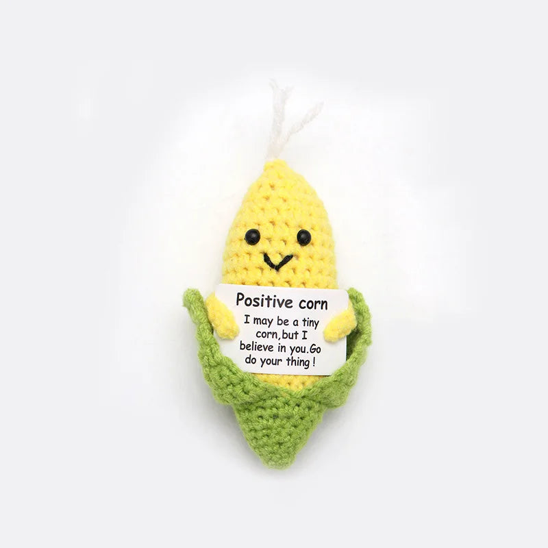 Handmade Crochet Potato Doll – Cute Mini Plush Ornament Gift