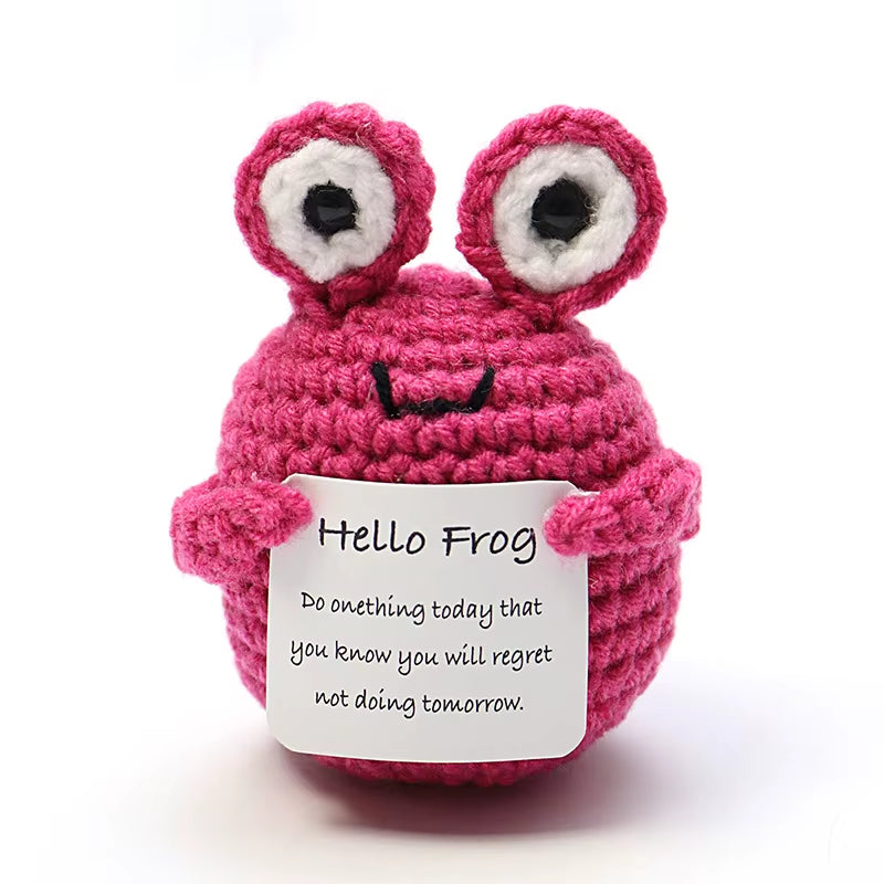 Handmade Crochet Potato Doll – Cute Mini Plush Ornament Gift