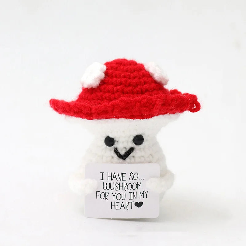Handmade Crochet Potato Doll – Cute Mini Plush Ornament Gift