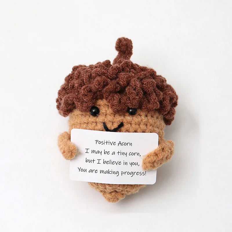 Handmade Crochet Potato Doll – Cute Mini Plush Ornament Gift