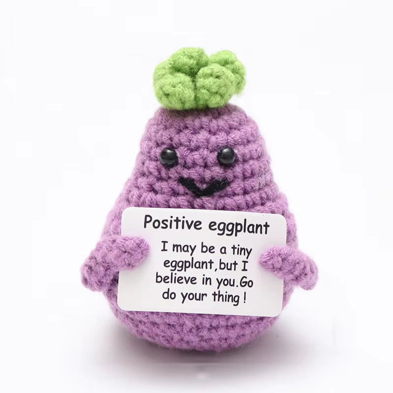 Handmade Crochet Potato Doll – Cute Mini Plush Ornament Gift