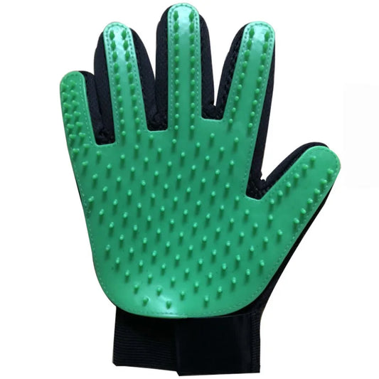 Pet Grooming Glove – Deshedding Brush & Massage Tool for Cats & Dogs