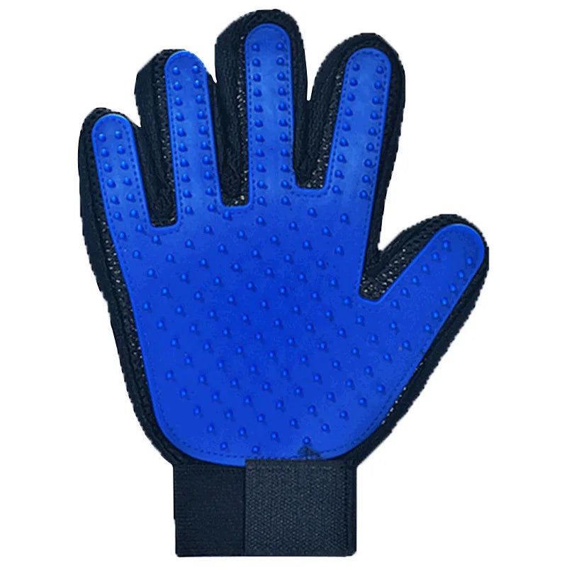 Pet Grooming Glove – Deshedding Brush & Massage Tool for Cats & Dogs