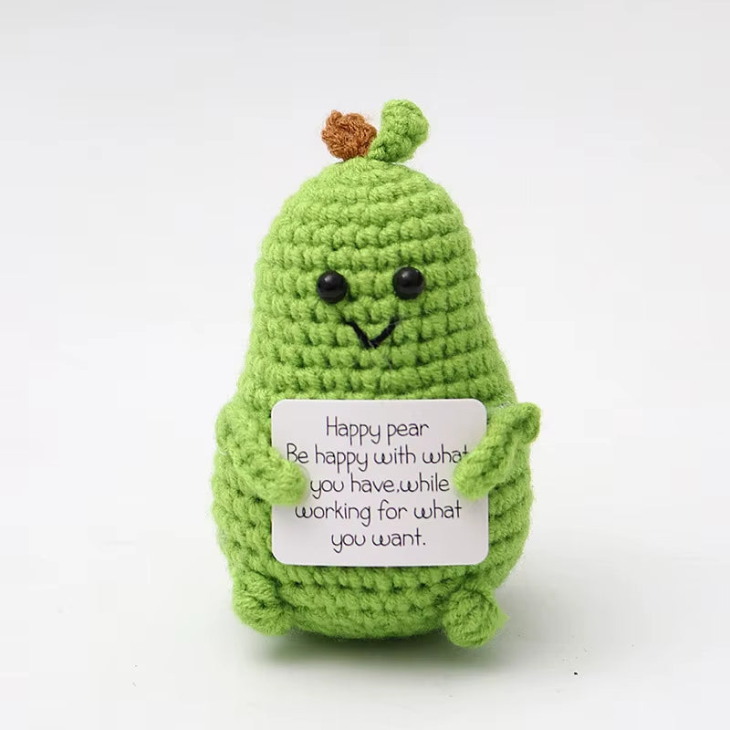Handmade Crochet Potato Doll – Cute Mini Plush Ornament Gift