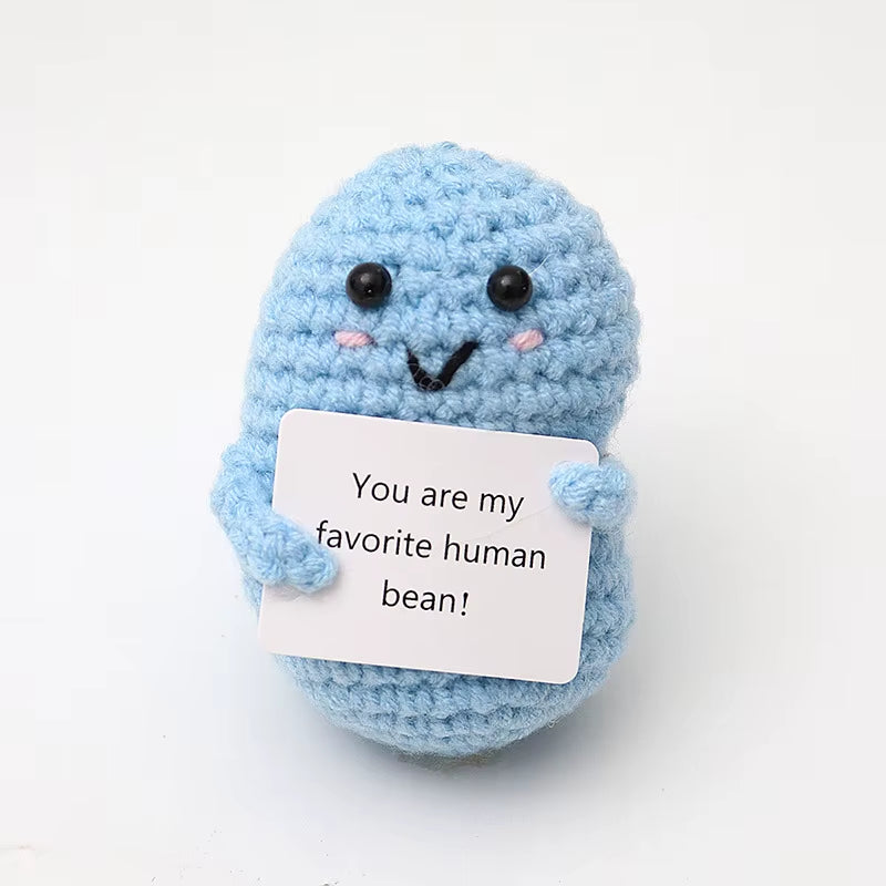 Handmade Crochet Potato Doll – Cute Mini Plush Ornament Gift