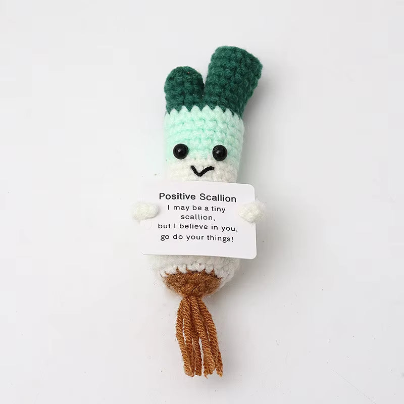 Handmade Crochet Potato Doll – Cute Mini Plush Ornament Gift