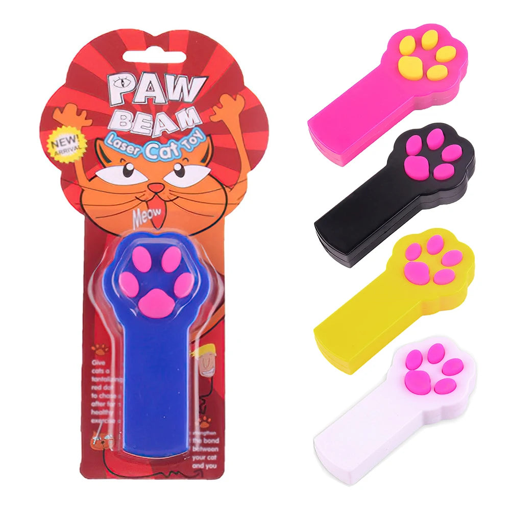 Cat Laser Pointer Toy – Interactive LED Light Pen for Cats & Dogs, Durable ABS, Long-Range Red Beam, Fun Pet Training & Play Stick (Batteries Not Included)