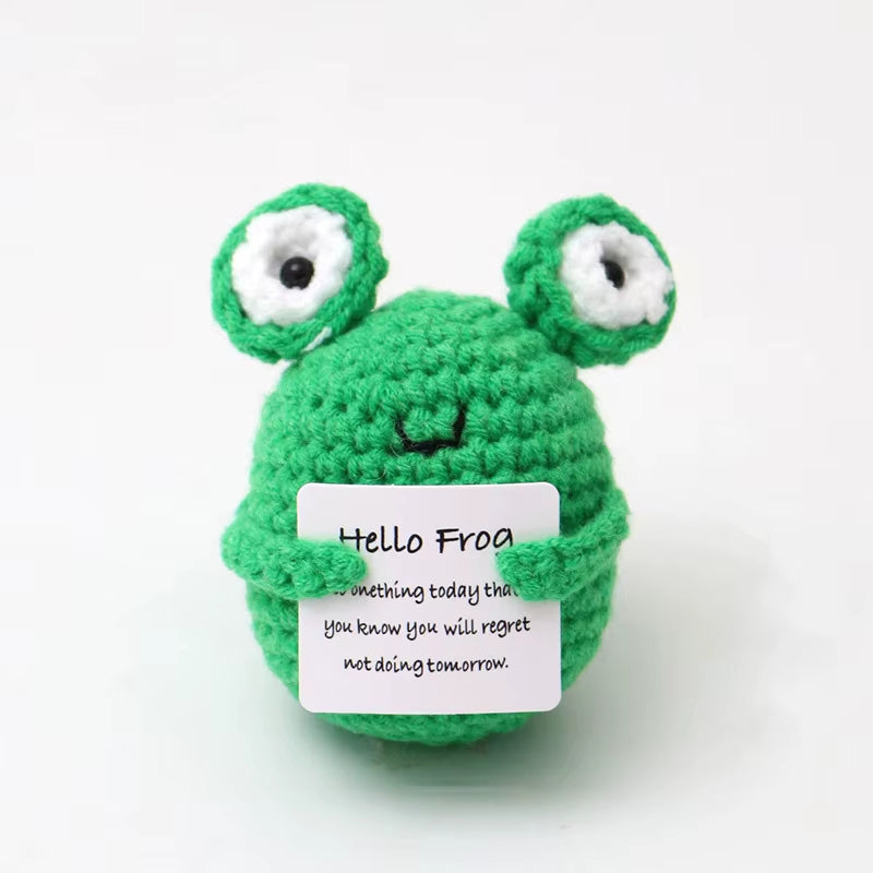 Handmade Crochet Potato Doll – Cute Mini Plush Ornament Gift