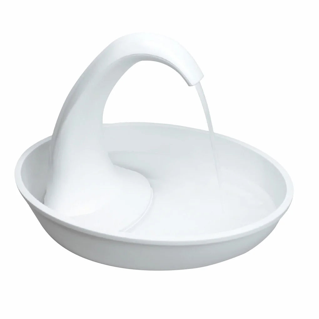 Automatic Swan-Shaped Pet Water Fountain – 2.34L Electric Drinking Dispenser