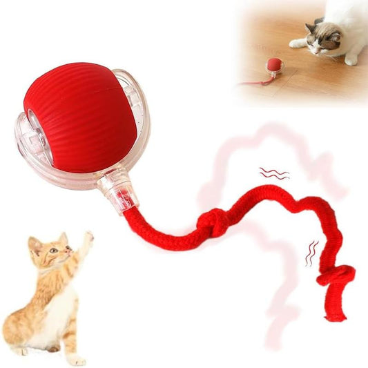 Interactive Cat Toy Ball – Automatic Rolling Motion-Sensor Pet Toy for Indoor Cats & Dogs (7cm)