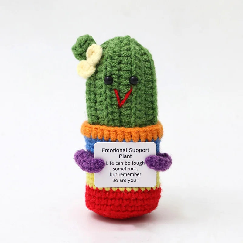 Handmade Crochet Potato Doll – Cute Mini Plush Ornament Gift
