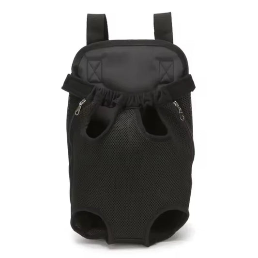 Breathable Pet Carrier Backpack – Front/Back Wear with Mesh Design
