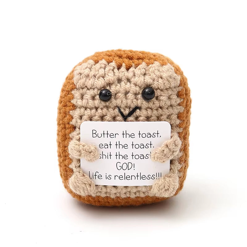 Handmade Crochet Potato Doll – Cute Mini Plush Ornament Gift