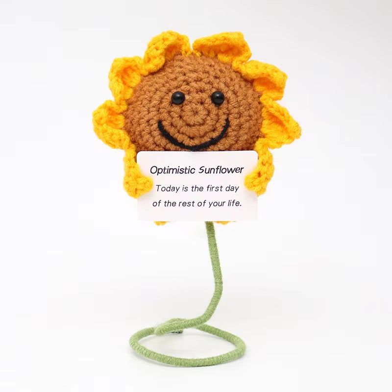 Handmade Crochet Potato Doll – Cute Mini Plush Ornament Gift