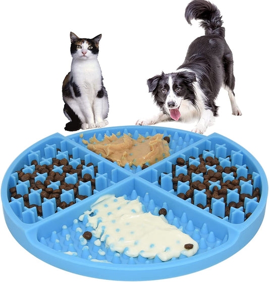 Slow Feeder Lick Mat – Anxiety Relief & Enrichment for Dogs & Cats