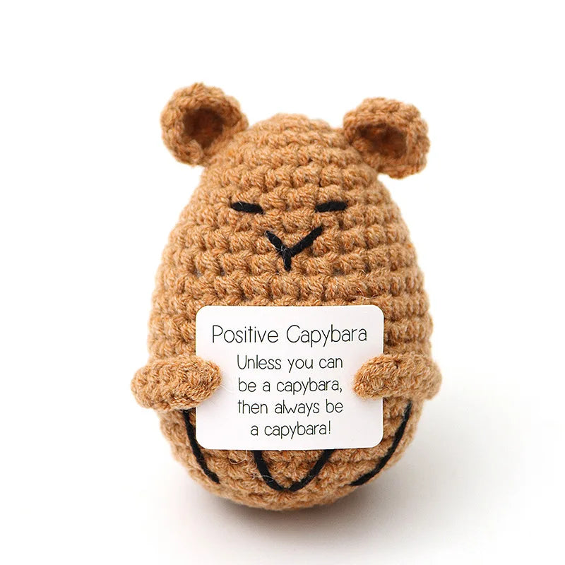 Handmade Crochet Potato Doll – Cute Mini Plush Ornament Gift