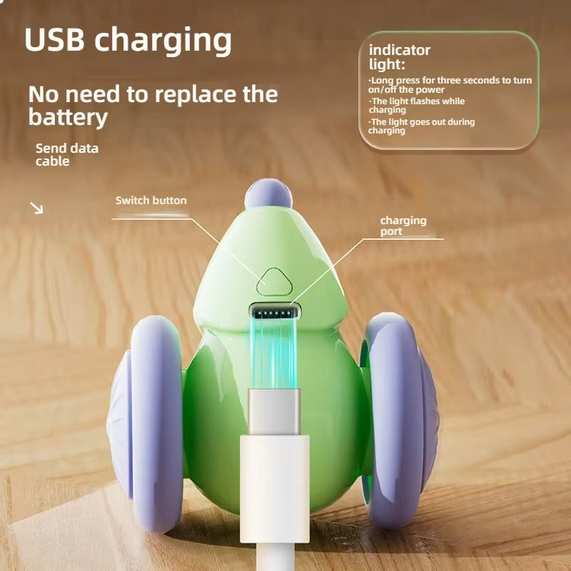 Interactive Electric Cat Toy – Smart Mouse Car with Obstacle Avoidance & Automatic Teaser