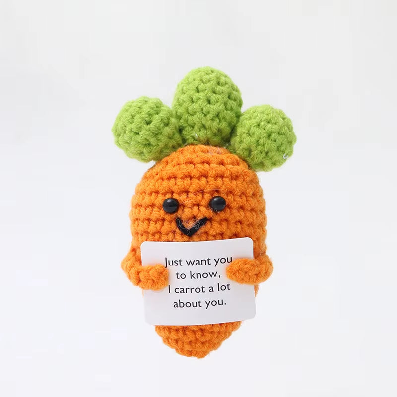 Handmade Crochet Potato Doll – Cute Mini Plush Ornament Gift
